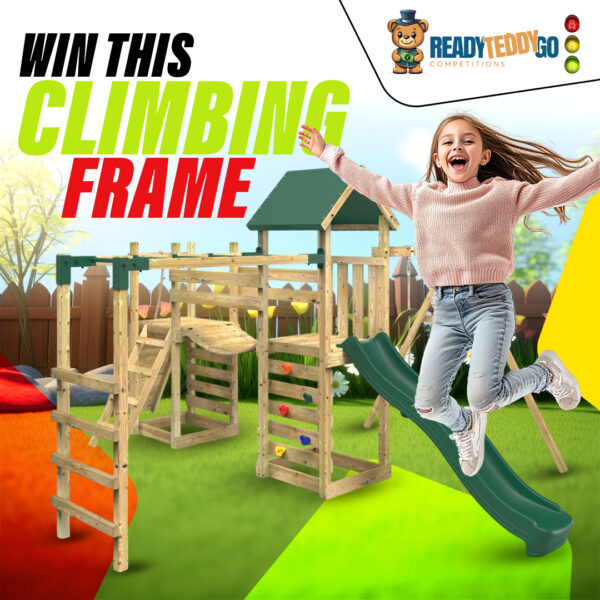 WIN THIS LARGE CLIMBING FRAME OR £700 CASH