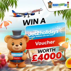 JET 2 HOLIDAY VOUCHER OR £3800 CASH