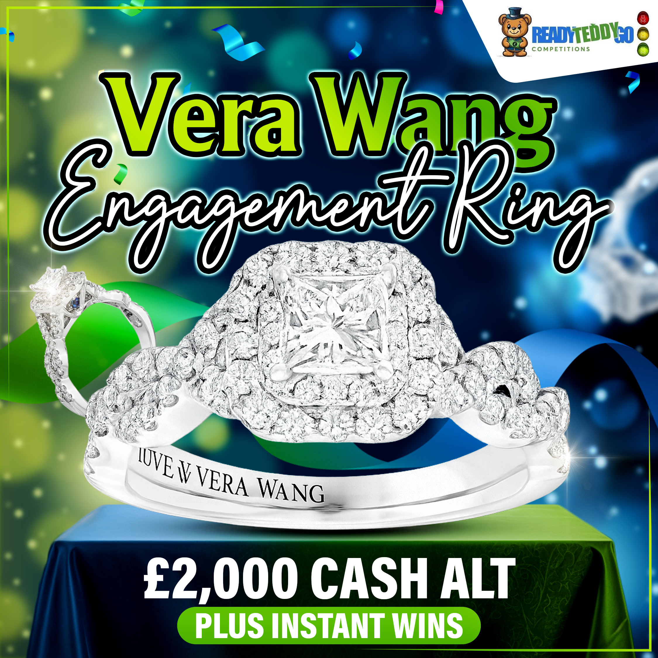 VERA WANG ENGAGEMENT RING OR £2000 CASH